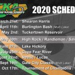 The 2020 CKA Tournament Schedule
